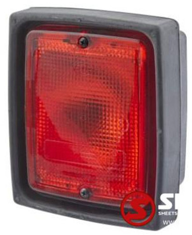 Diversen Mistachterlicht Hella 135x157mm 12V-24V - Farol nevoeiro de Caminhão: foto 1 Diversen Mistachterlicht Hella 135x157mm 12V-24V - Farol nevoeiro de Caminhão: foto 1