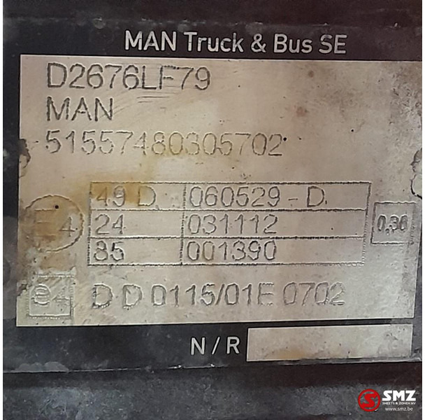 MAN Occ Motor MAN D2676LF79 - Motor de Caminhão: foto 5 MAN Occ Motor MAN D2676LF79 - Motor de Caminhão: foto 5