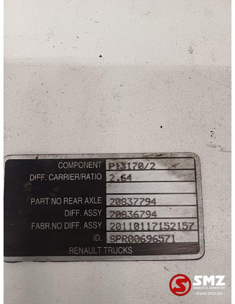 Renault Occ differentiëel i=2,64 Renault - Diferencial de Caminhão: foto 5 Renault Occ differentiëel i=2,64 Renault - Diferencial de Caminhão: foto 5