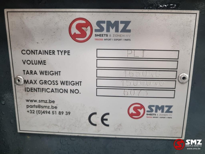 Sistema de elevação polibenne/ Multibenne nuevo Smz Afzetcontainer plateau SMZ 6000x2500mm: foto 7