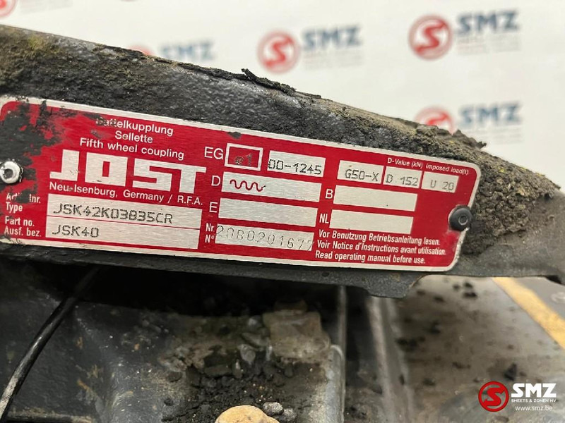 Jost Occ koppelschotel + montageplaat JSK42K 185mm JOST - Quinta-roda de Caminhão: foto 5 Jost Occ koppelschotel + montageplaat JSK42K 185mm JOST - Quinta-roda de Caminhão: foto 5