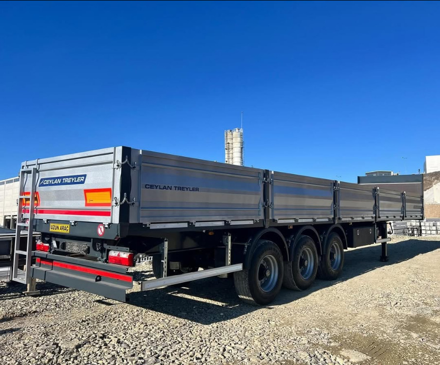 CEYLAN 3 AXLES FLATBED&PLATFORM WITH SIDE COVER - Semi-reboque plataforma/ Caixa aberta: foto 2 CEYLAN 3 AXLES FLATBED&PLATFORM WITH SIDE COVER - Semi-reboque plataforma/ Caixa aberta: foto 2