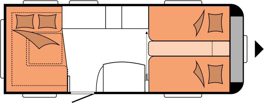 DE LUXE 540 UL - Caravana: foto 2 DE LUXE 540 UL - Caravana: foto 2