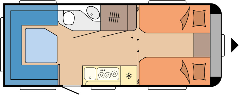 Hobby MAXIA 585 UL - Caravana: foto 1 Hobby MAXIA 585 UL - Caravana: foto 1