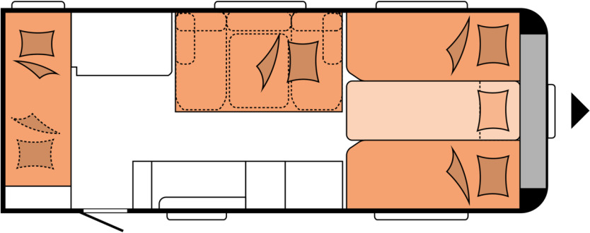 Hobby MAXIA 595 KML - Caravana: foto 2 Hobby MAXIA 595 KML - Caravana: foto 2