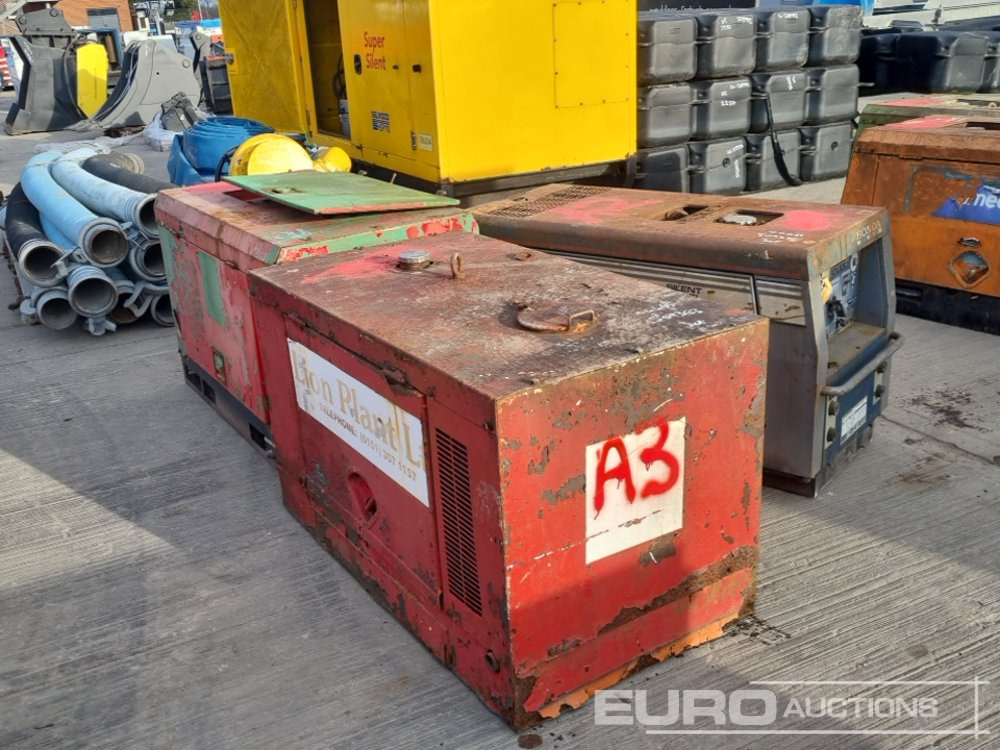 110Volt Generator/Welder, 3 Cylinder Engine (2 of), 230Volt Generator/Welder, Engine - Gerador elétrico: foto 3 110Volt Generator/Welder, 3 Cylinder Engine (2 of), 230Volt Generator/Welder, Engine - Gerador elétrico: foto 3