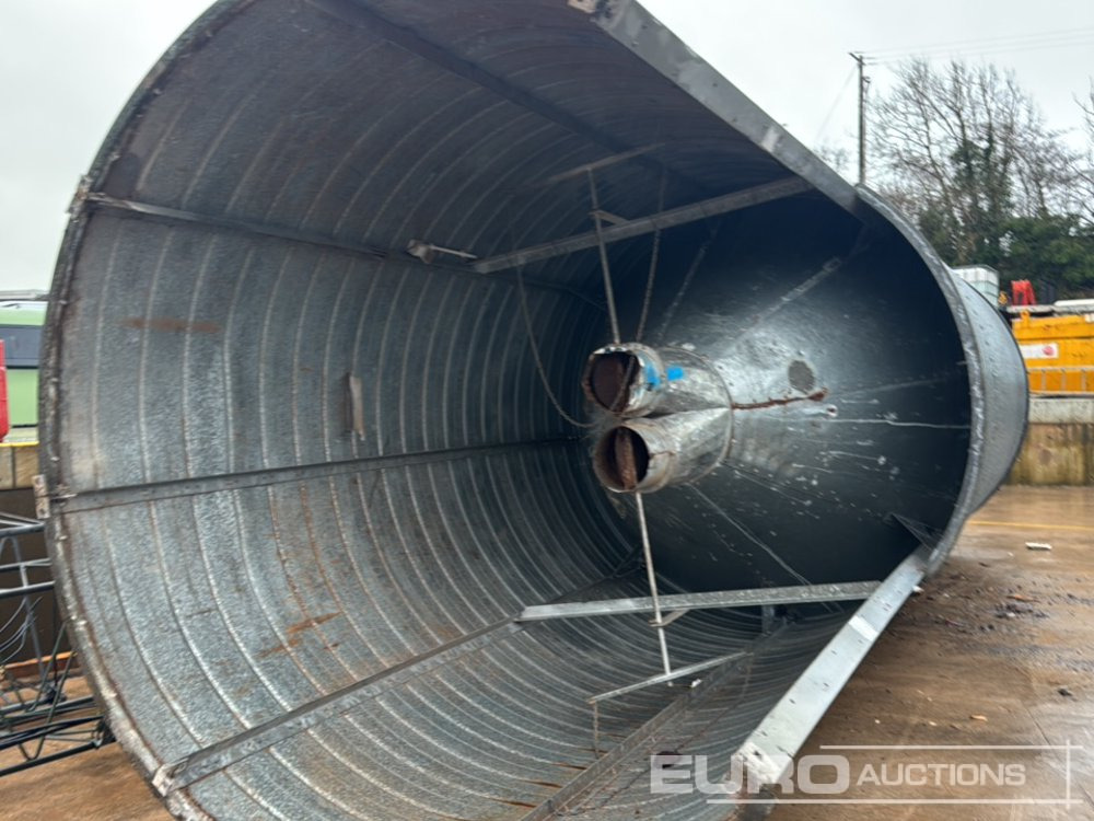 20 Ton Split Meal Silo - Depósito de armazenamento: foto 3 20 Ton Split Meal Silo - Depósito de armazenamento: foto 3