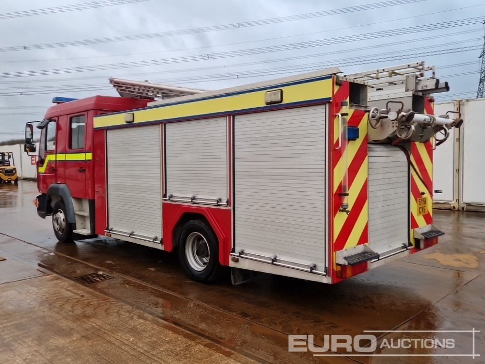 2001 MAN 4x2 Fire Engine, Manual Gearbox (Reg. Docs. Available) - Carro de bombeiro: foto 3 2001 MAN 4x2 Fire Engine, Manual Gearbox (Reg. Docs. Available) - Carro de bombeiro: foto 3