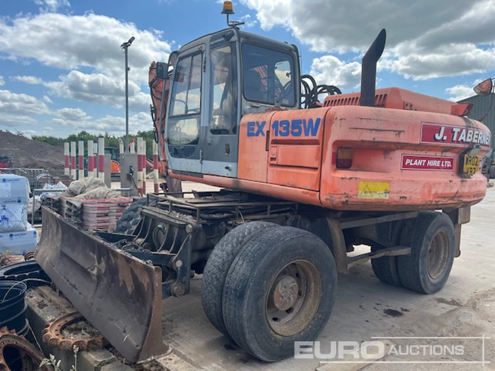 2002 Fiat Hitachi EX135W - Escavadeira de rodas: foto 3 2002 Fiat Hitachi EX135W - Escavadeira de rodas: foto 3