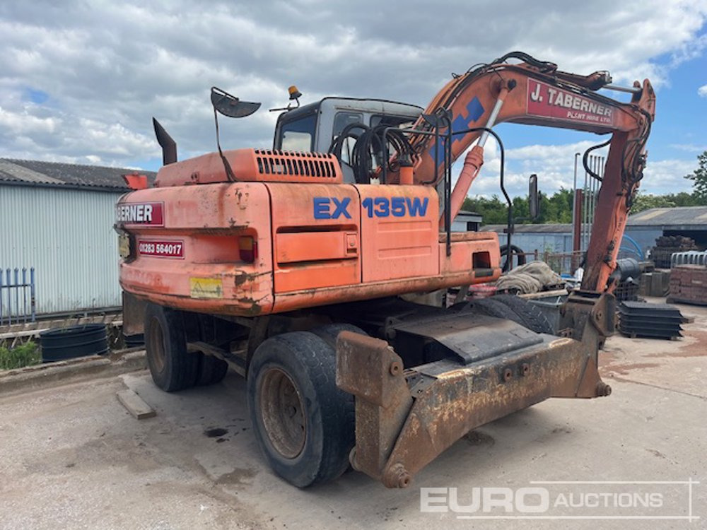 2002 Fiat Hitachi EX135W - Escavadeira de rodas: foto 5 2002 Fiat Hitachi EX135W - Escavadeira de rodas: foto 5