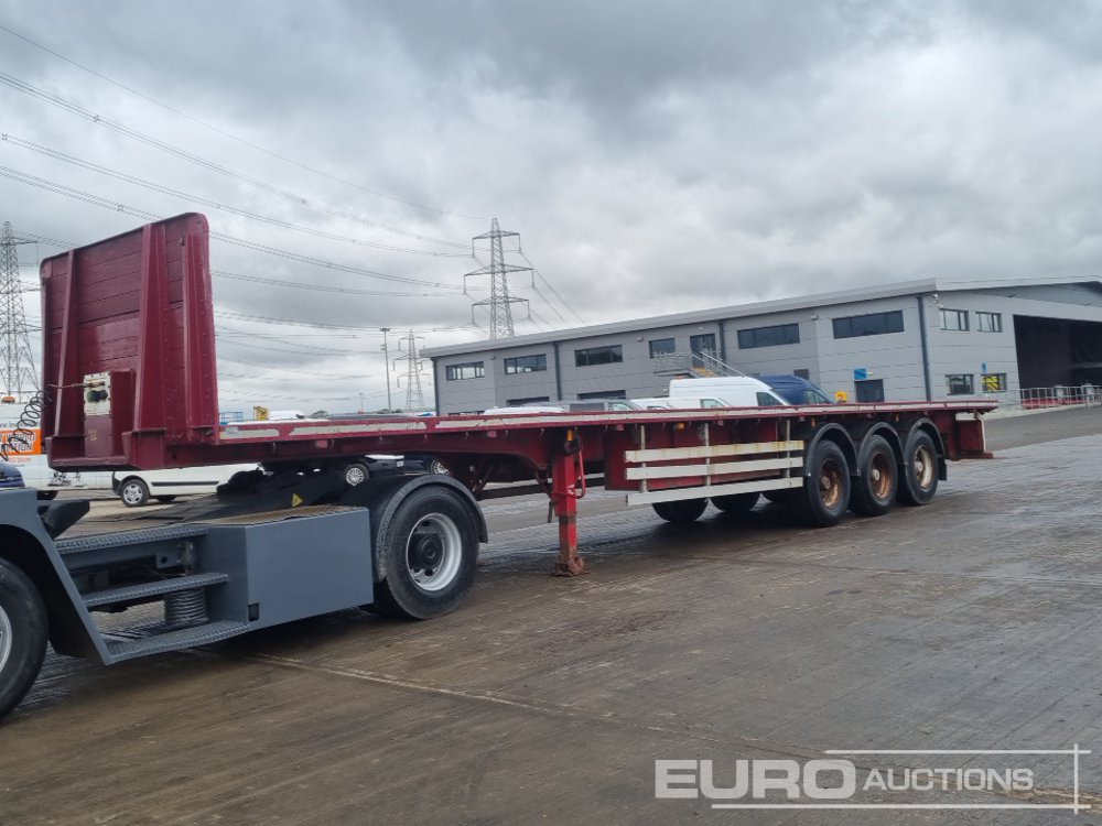 2002 General Trailers PJDSF3 - Semi-reboque plataforma/ Caixa aberta: foto 1 2002 General Trailers PJDSF3 - Semi-reboque plataforma/ Caixa aberta: foto 1