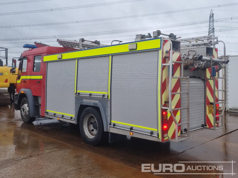 2002 MAN 4x2 Fire Engine, Automatic Gearbox (Reg. Docs. Available) - Carro de bombeiro: foto 3 2002 MAN 4x2 Fire Engine, Automatic Gearbox (Reg. Docs. Available) - Carro de bombeiro: foto 3