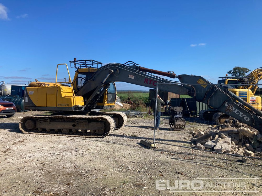 2002 Volvo EC140LC - Escavadora de rastos: foto 1 2002 Volvo EC140LC - Escavadora de rastos: foto 1