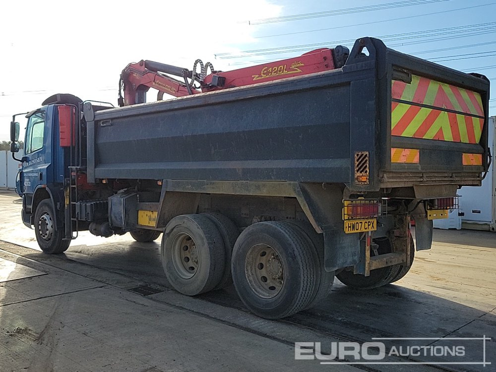 2007 DAF CF75 310 - Caminhão basculante, Caminhão grua: foto 3 2007 DAF CF75 310 - Caminhão basculante, Caminhão grua: foto 3