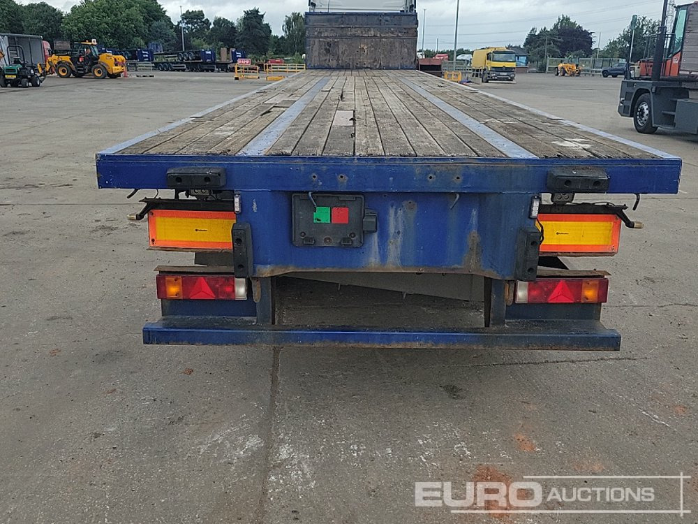 2007 SDC Trailer Tri Axle Extendable Flatbed Trailer, Twist Locks, Rear Steer - Semi-reboque plataforma/ Caixa aberta: foto 4 2007 SDC Trailer Tri Axle Extendable Flatbed Trailer, Twist Locks, Rear Steer - Semi-reboque plataforma/ Caixa aberta: foto 4