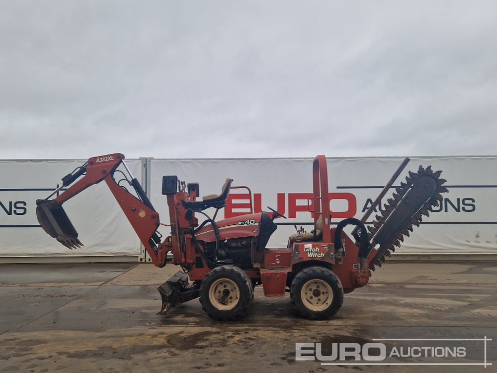 2009 Ditch Witch RT40 - Colocadora de tubagem: foto 4 2009 Ditch Witch RT40 - Colocadora de tubagem: foto 4