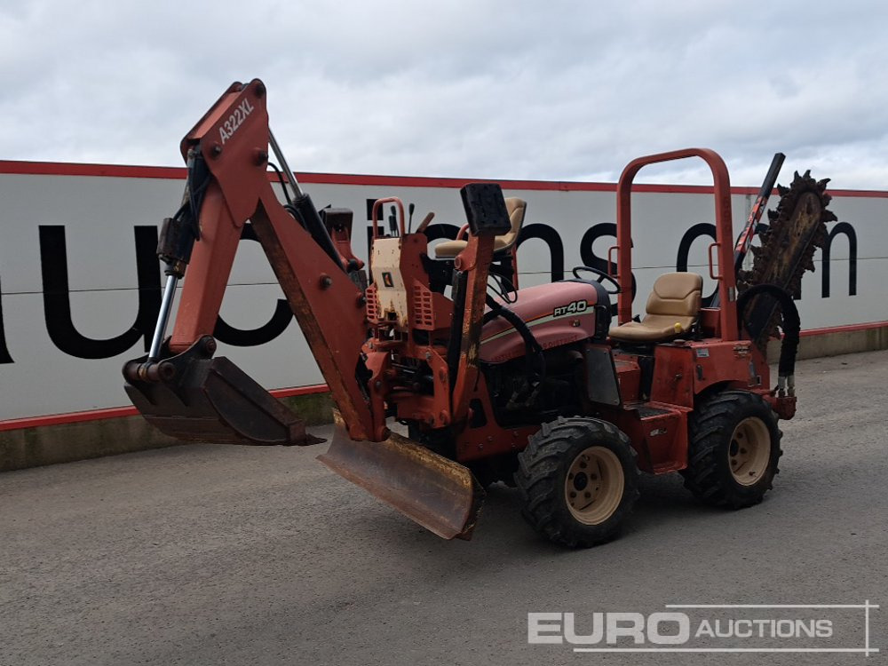 2009 Ditch Witch RT40 - Colocadora de tubagem: foto 2 2009 Ditch Witch RT40 - Colocadora de tubagem: foto 2
