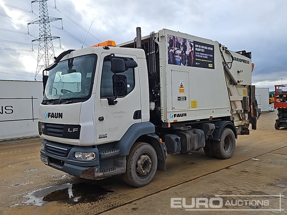 2010 DAF LF55.220 - Caminhão de lixo: foto 1 2010 DAF LF55.220 - Caminhão de lixo: foto 1