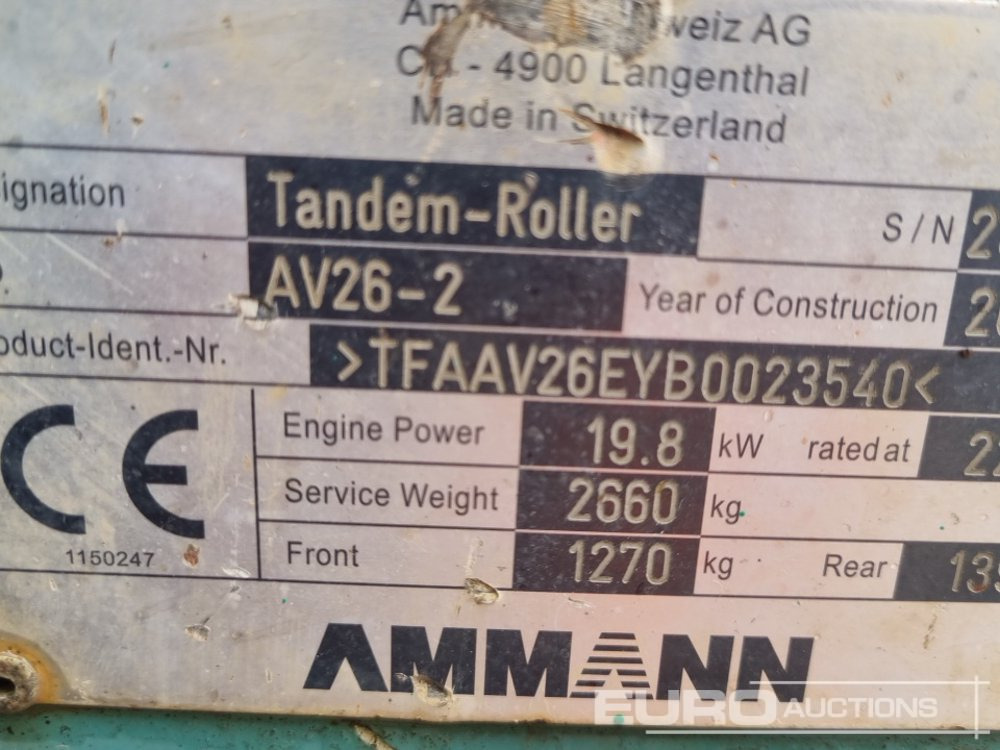 Rolo 2011 Ammann AV26-2: foto 31