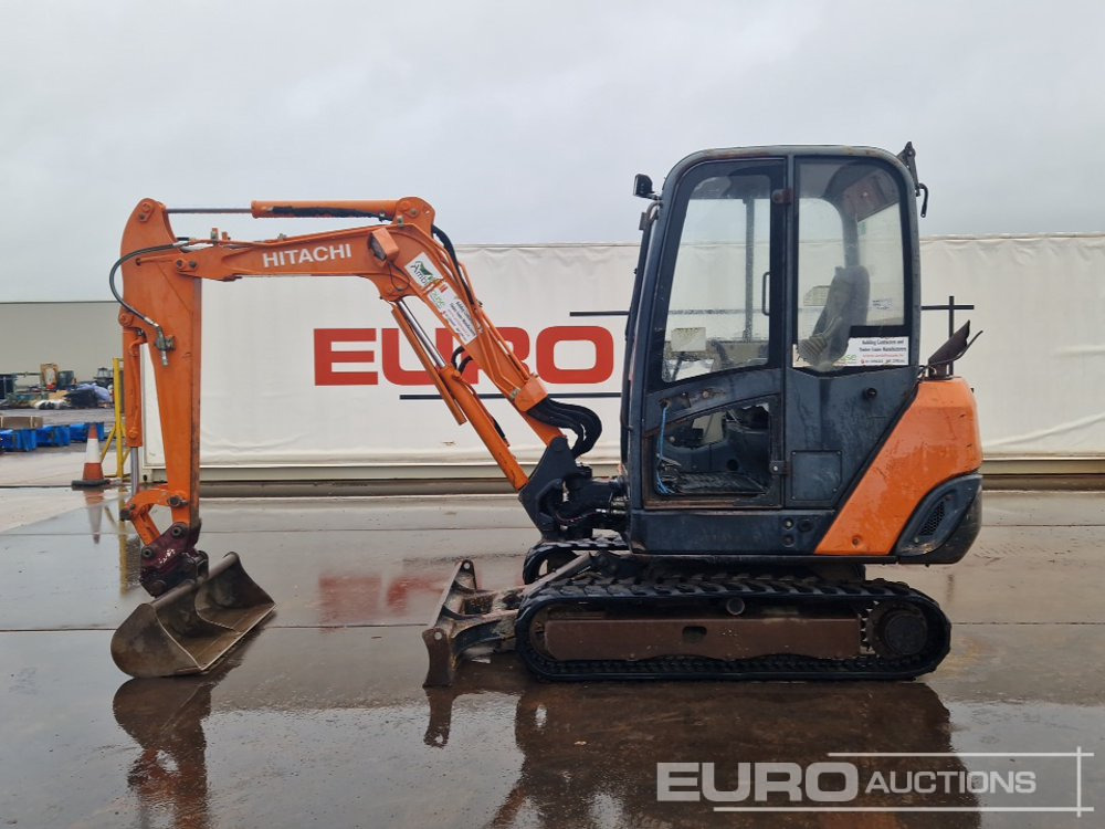 2011 Hitachi ZX27-3 CLR - Mini escavadeira: foto 2 2011 Hitachi ZX27-3 CLR - Mini escavadeira: foto 2