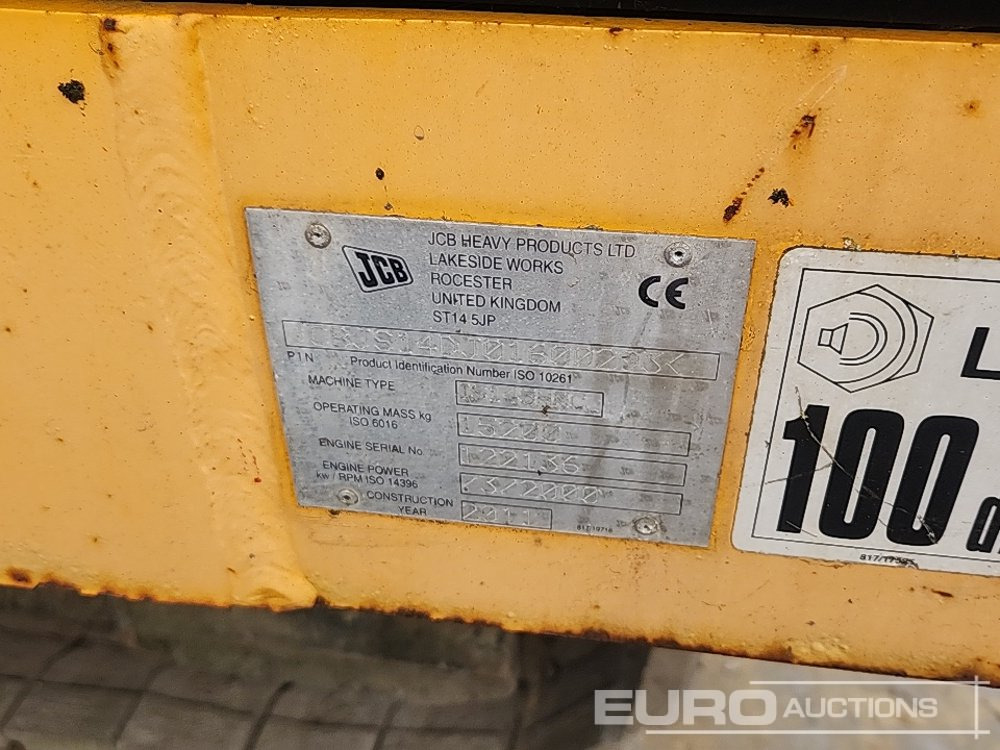 Escavadora de rastos 2011 JCB JS145HRC: foto 37