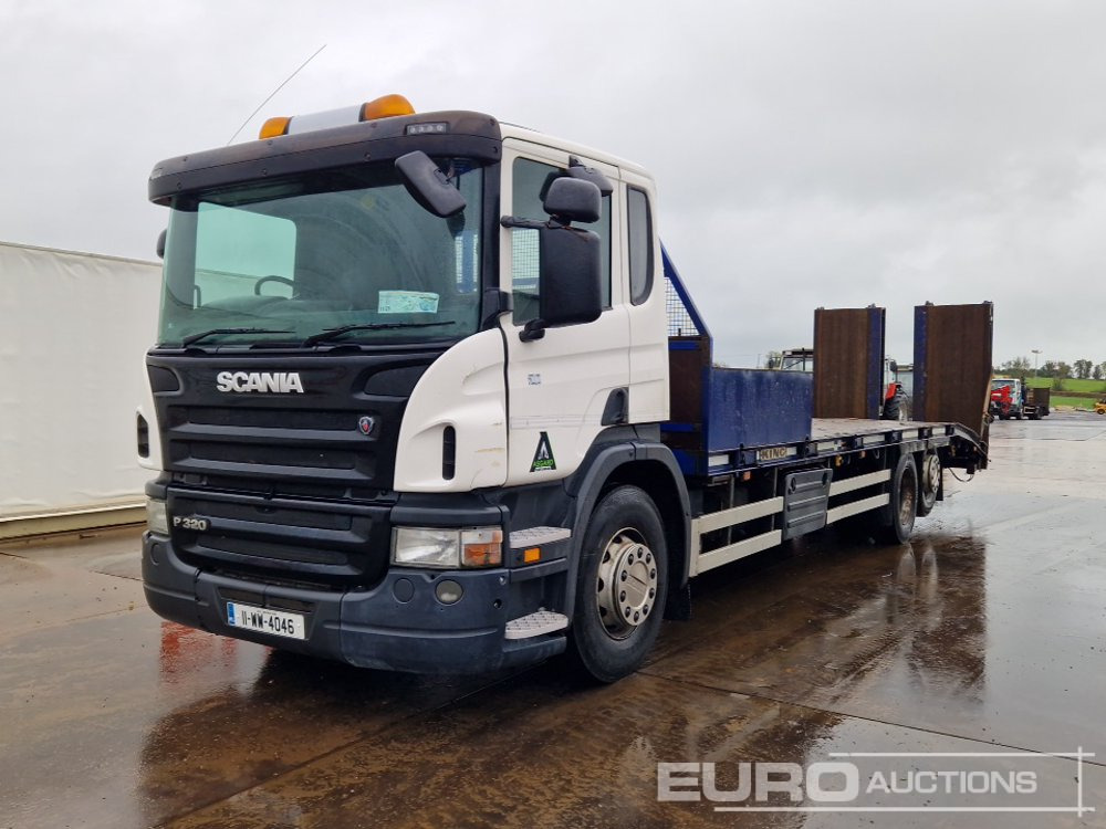 2011 Scania P320 - Camião de caixa aberta/ Plataforma: foto 1 2011 Scania P320 - Camião de caixa aberta/ Plataforma: foto 1