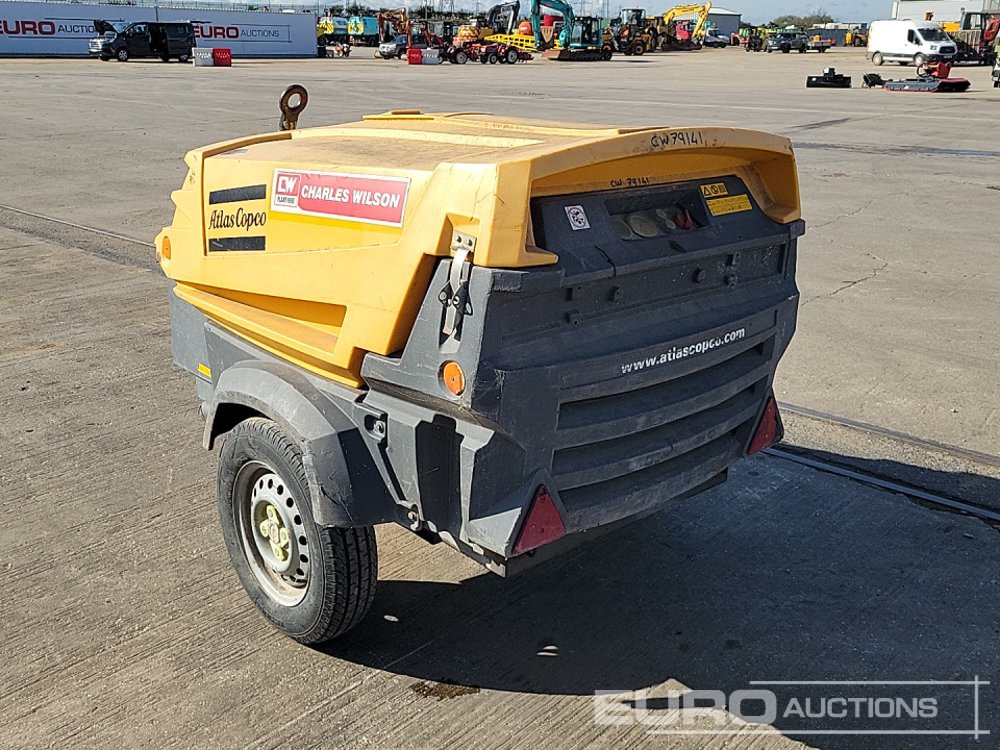 2012 Atlas Copco XAS37 - Compressor de ar: foto 3 2012 Atlas Copco XAS37 - Compressor de ar: foto 3