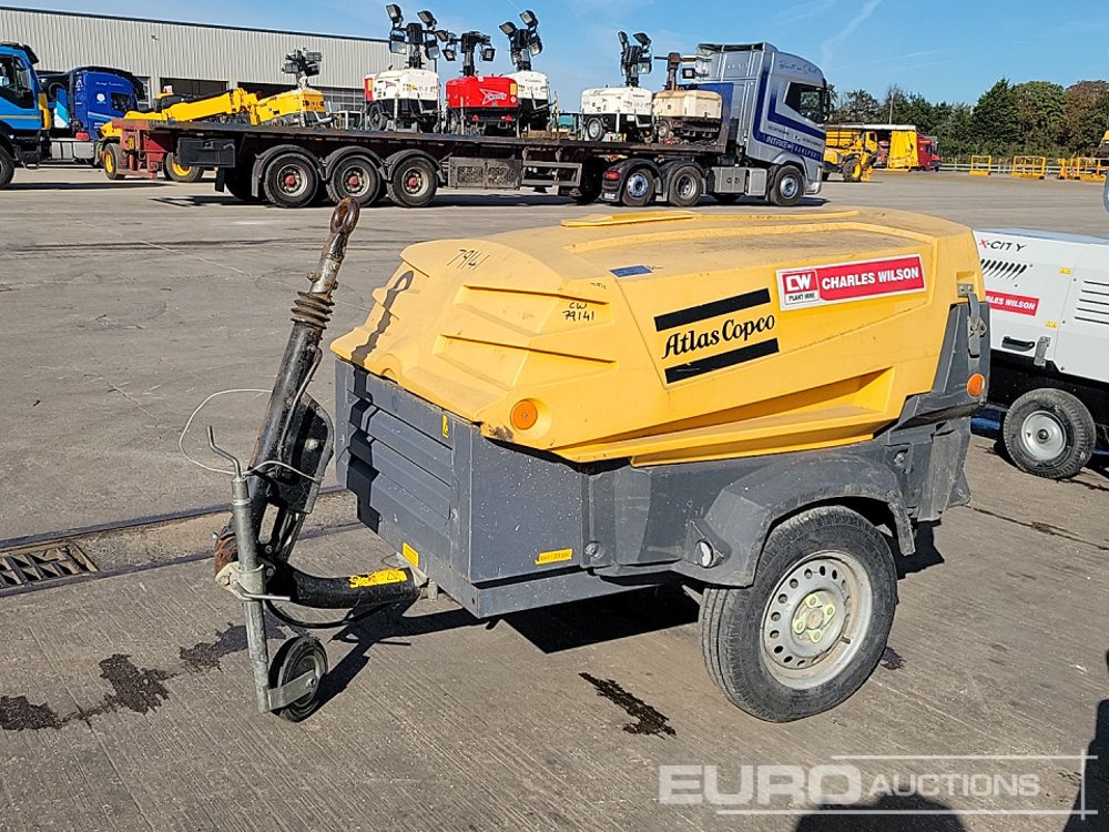 2012 Atlas Copco XAS37 - Compressor de ar: foto 1 2012 Atlas Copco XAS37 - Compressor de ar: foto 1
