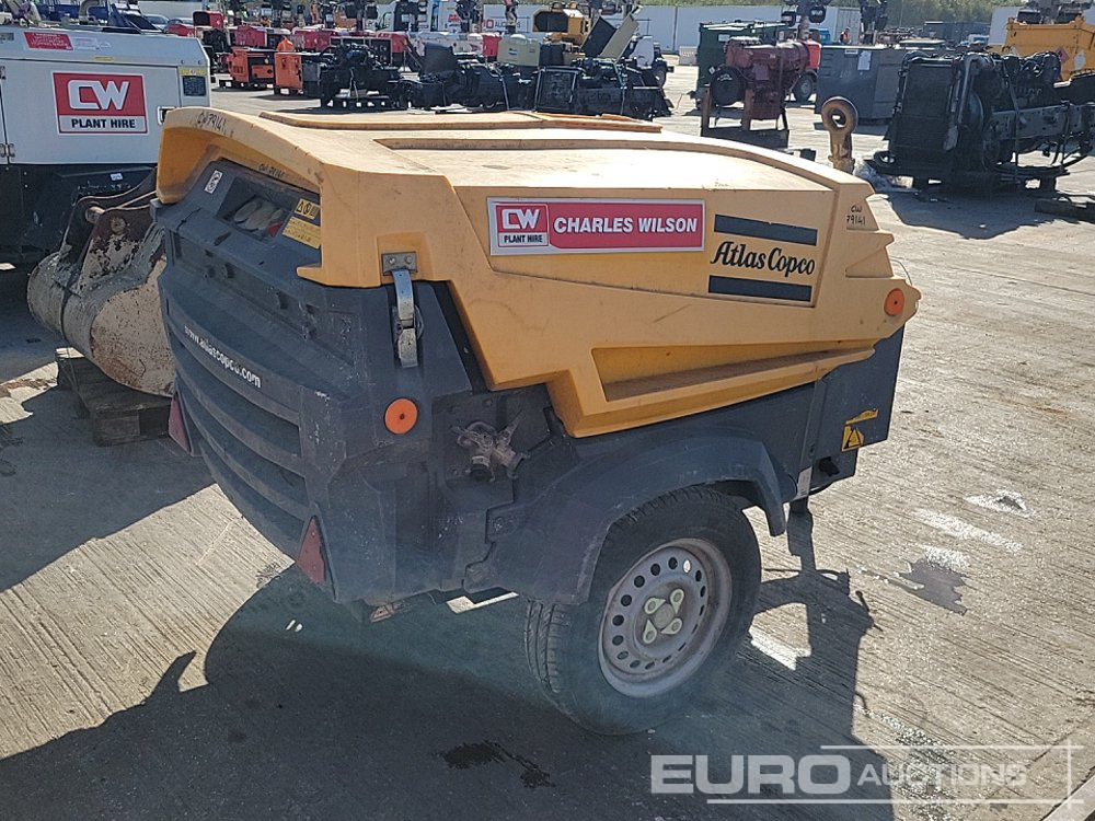 2012 Atlas Copco XAS37 - Compressor de ar: foto 5 2012 Atlas Copco XAS37 - Compressor de ar: foto 5