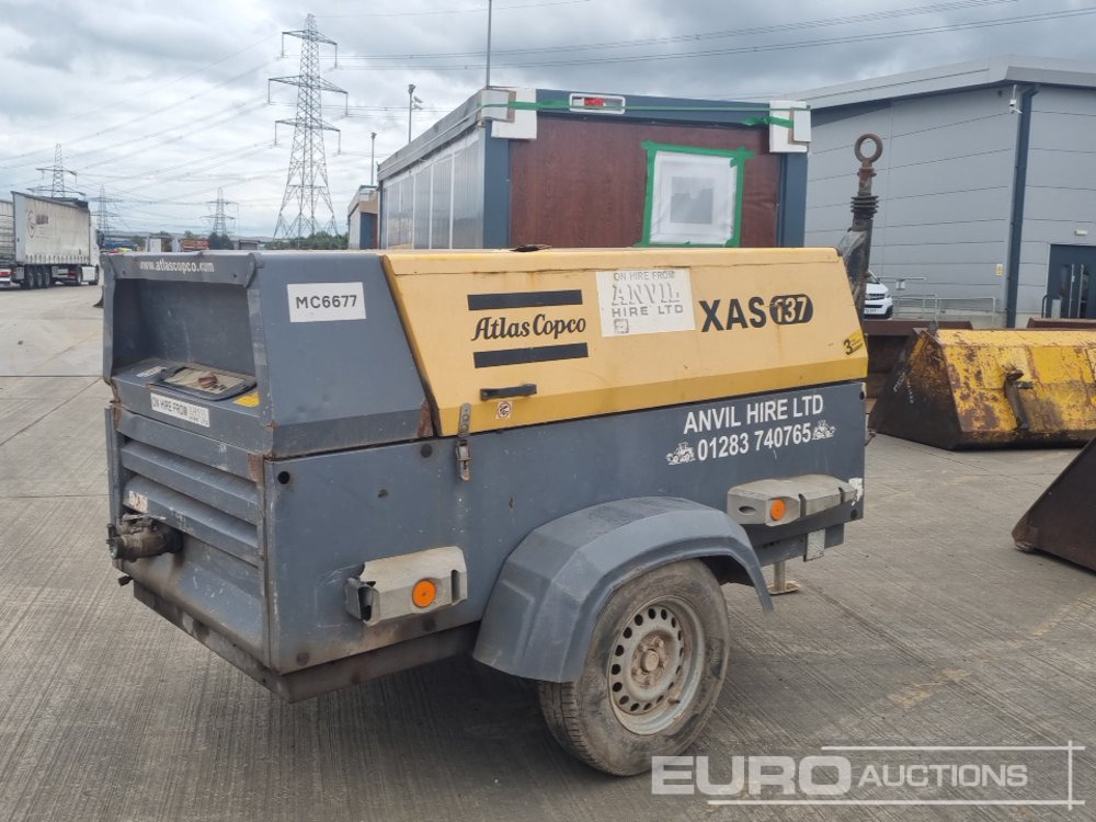 2012 Atlas XAS137 - Compressor de ar: foto 5 2012 Atlas XAS137 - Compressor de ar: foto 5