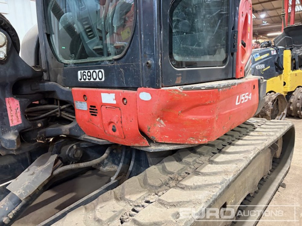 2012 Kubota U55-4 - Mini escavadeira: foto 5 2012 Kubota U55-4 - Mini escavadeira: foto 5