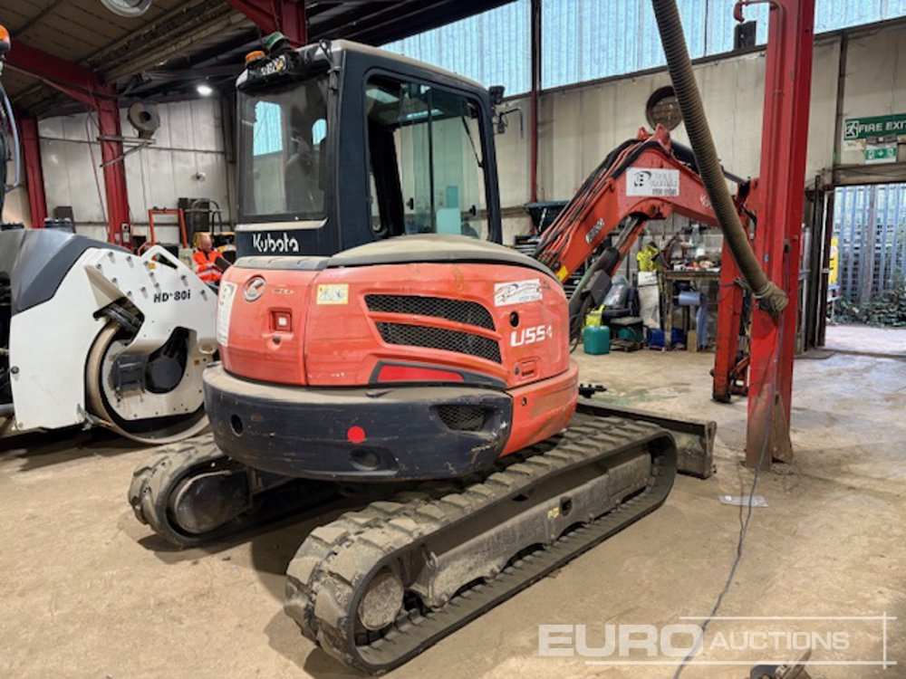 2012 Kubota U55-4 - Mini escavadeira: foto 3 2012 Kubota U55-4 - Mini escavadeira: foto 3