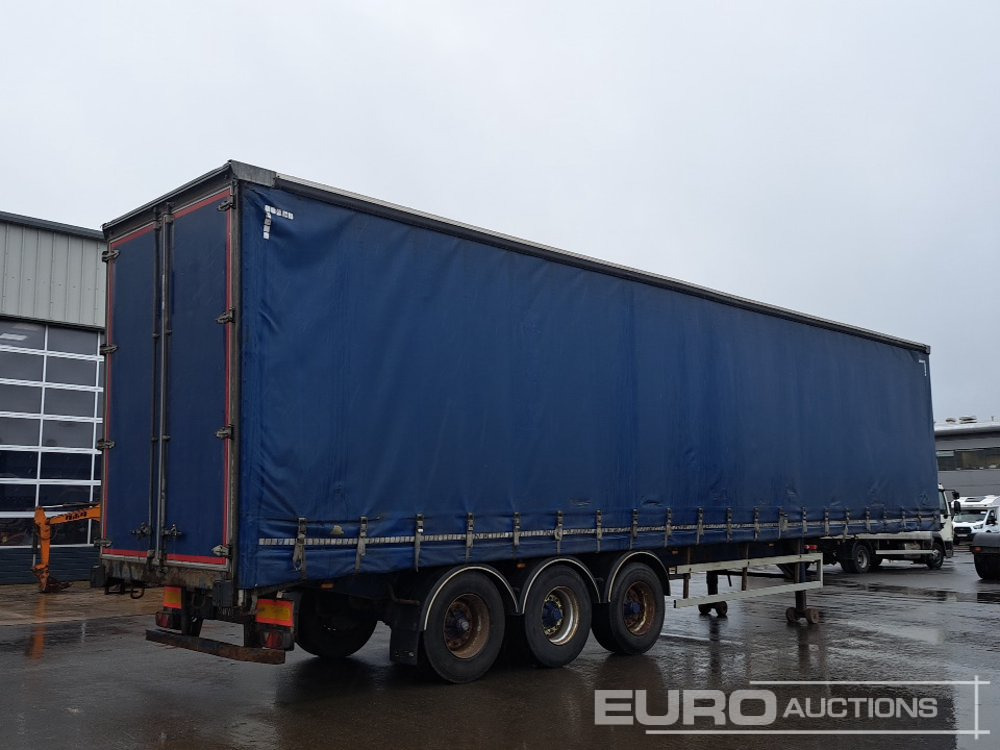 2012 SDC 45' Tri Axle Flat Trailer, BPW Axles - Semi-reboque de lona: foto 3 2012 SDC 45' Tri Axle Flat Trailer, BPW Axles - Semi-reboque de lona: foto 3