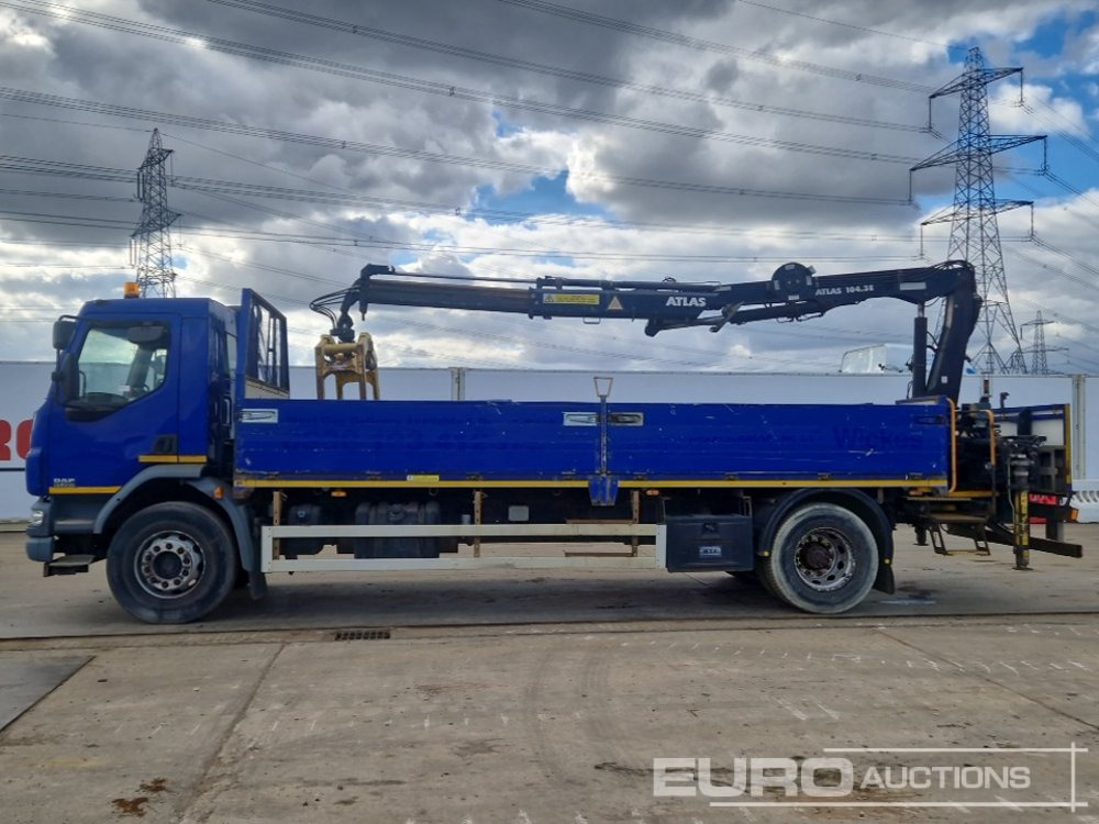 2013 DAF LF220 - Camião de caixa aberta/ Plataforma: foto 2 2013 DAF LF220 - Camião de caixa aberta/ Plataforma: foto 2