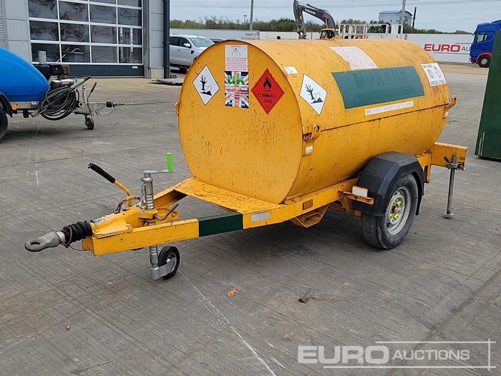 2013 Trailer Engineering Single Axle Bunded Fuel Bowser, Manual Pump - Depósito de armazenamento: foto 1 2013 Trailer Engineering Single Axle Bunded Fuel Bowser, Manual Pump - Depósito de armazenamento: foto 1