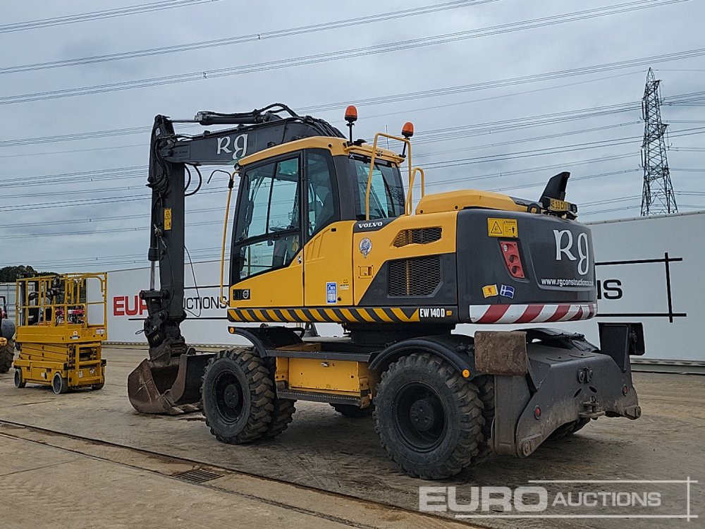 2013 Volvo EW140D - Escavadeira de rodas: foto 3 2013 Volvo EW140D - Escavadeira de rodas: foto 3
