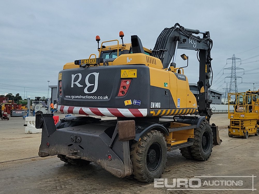 2013 Volvo EW140D - Escavadeira de rodas: foto 5 2013 Volvo EW140D - Escavadeira de rodas: foto 5