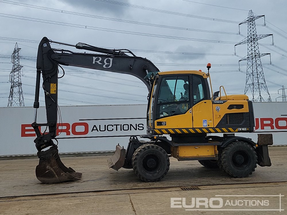 2013 Volvo EW140D - Escavadeira de rodas: foto 2 2013 Volvo EW140D - Escavadeira de rodas: foto 2