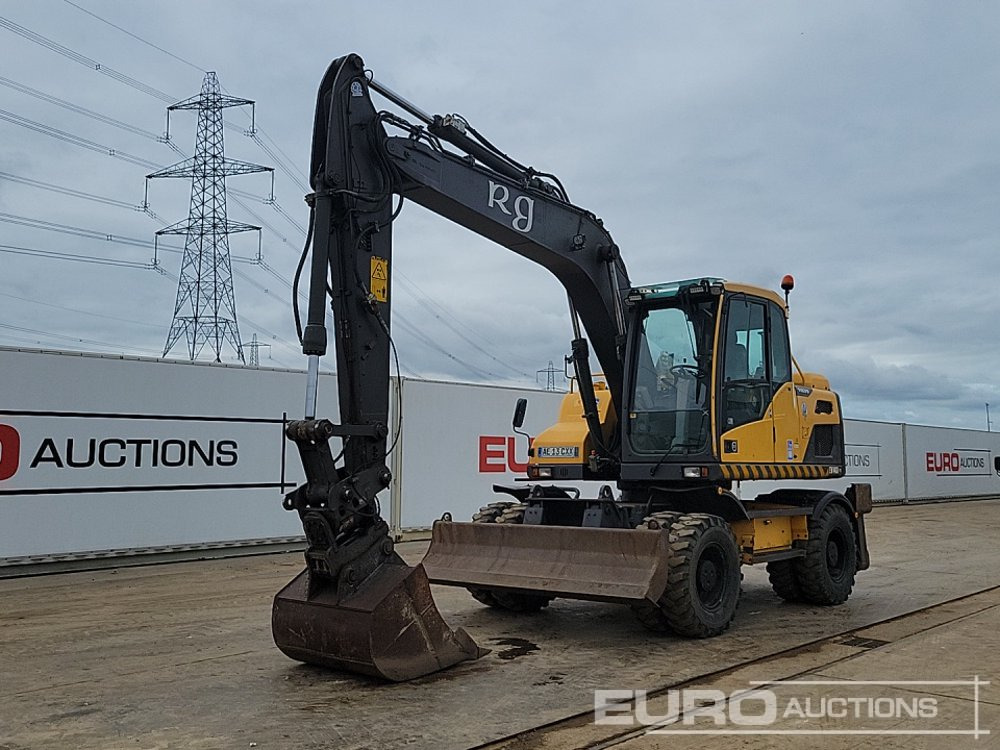2013 Volvo EW140D - Escavadeira de rodas: foto 1 2013 Volvo EW140D - Escavadeira de rodas: foto 1