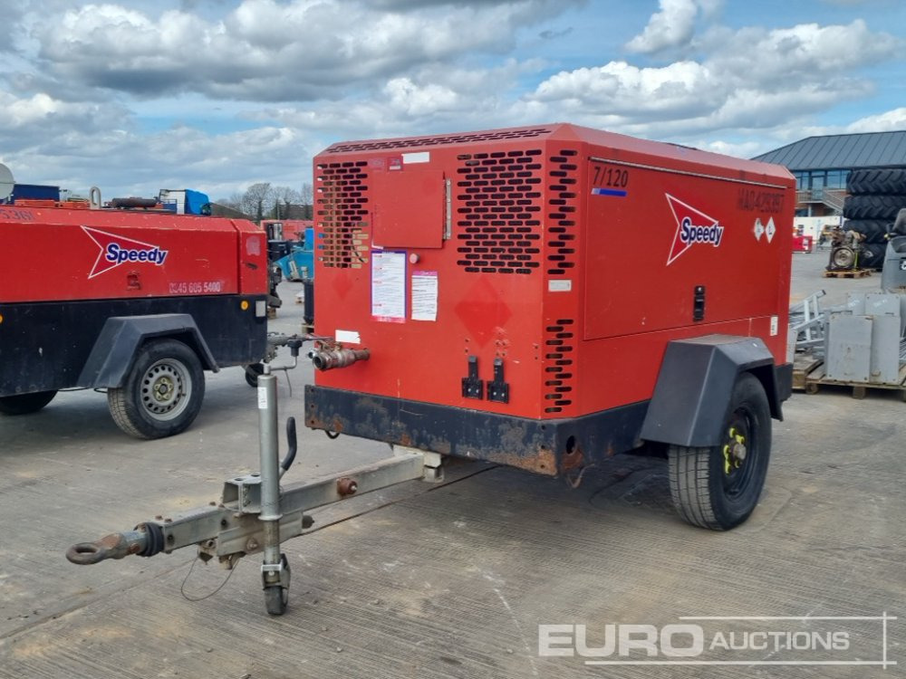 2014 Doosan 7/120 - Compressor de ar: foto 1 2014 Doosan 7/120 - Compressor de ar: foto 1