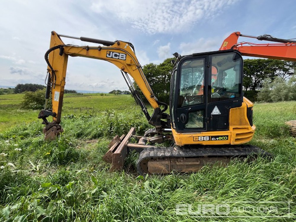 2014 JCB 86C-1 - Mini escavadeira: foto 2 2014 JCB 86C-1 - Mini escavadeira: foto 2
