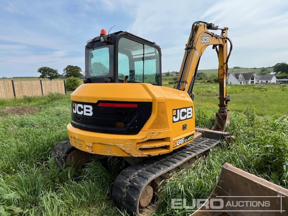 2014 JCB 86C-1 - Mini escavadeira: foto 5 2014 JCB 86C-1 - Mini escavadeira: foto 5