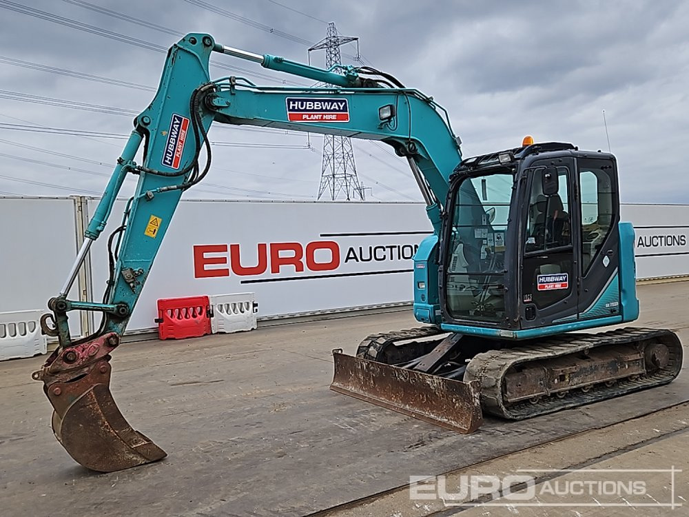 2014 Kobelco SK75SR-3E - Mini escavadeira: foto 1 2014 Kobelco SK75SR-3E - Mini escavadeira: foto 1