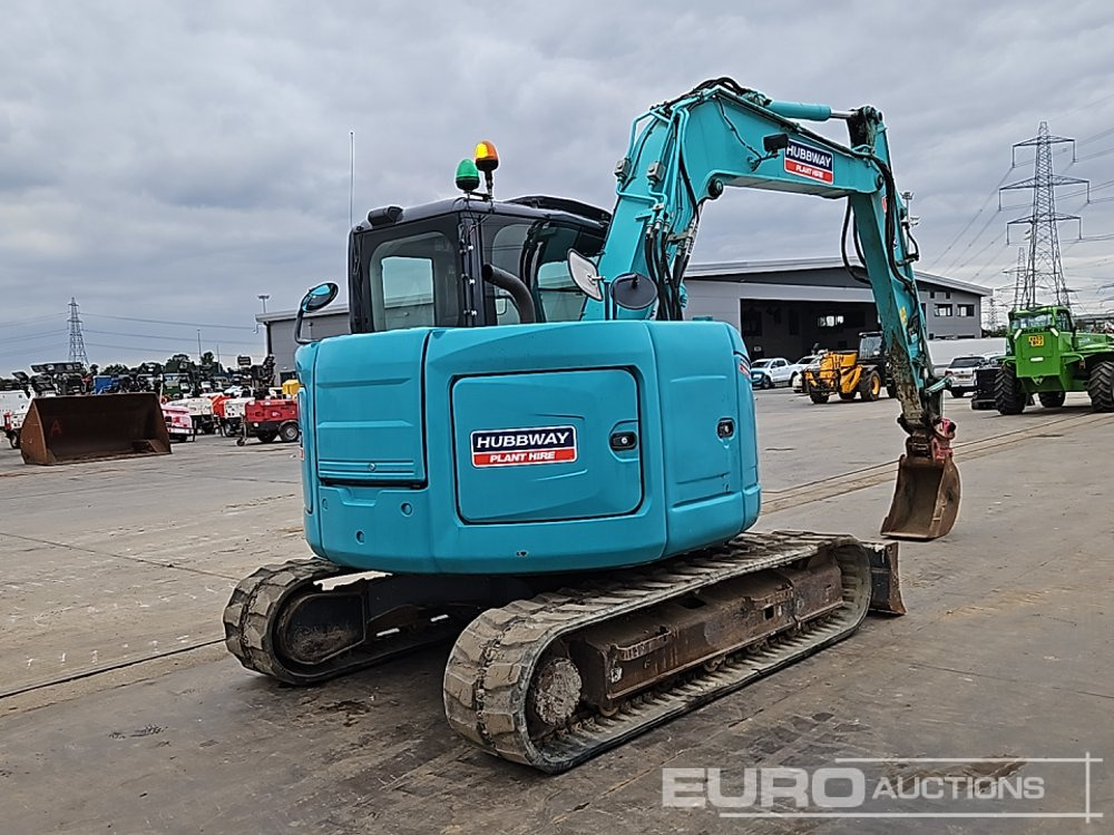 2014 Kobelco SK75SR-3E - Mini escavadeira: foto 5 2014 Kobelco SK75SR-3E - Mini escavadeira: foto 5