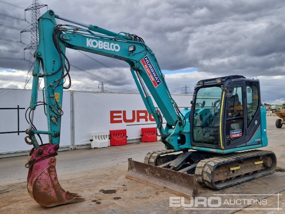 2014 Kobelco SK85MSR-3E - Mini escavadeira: foto 1 2014 Kobelco SK85MSR-3E - Mini escavadeira: foto 1