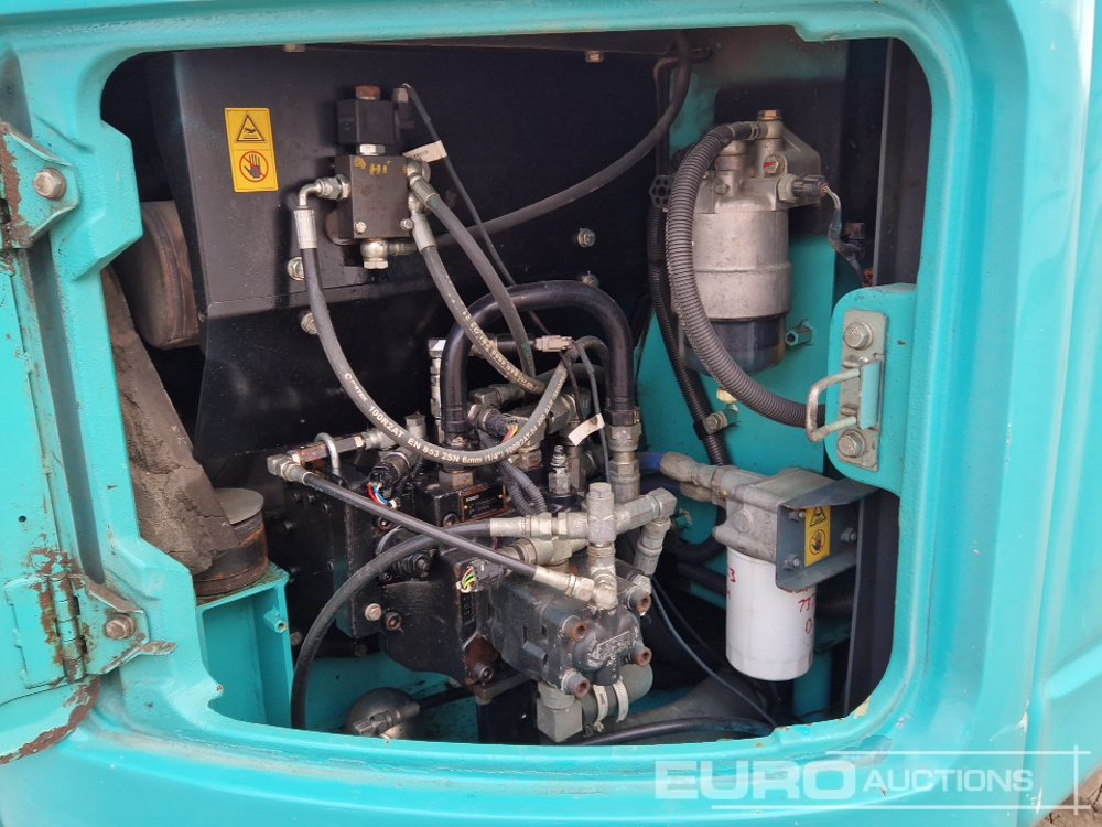 Mini escavadeira 2014 Kobelco SK85MSR-3E: foto 29