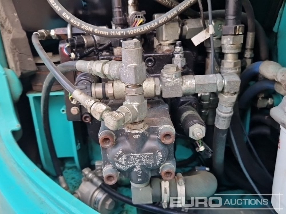Mini escavadeira 2014 Kobelco SK85MSR-3E: foto 31