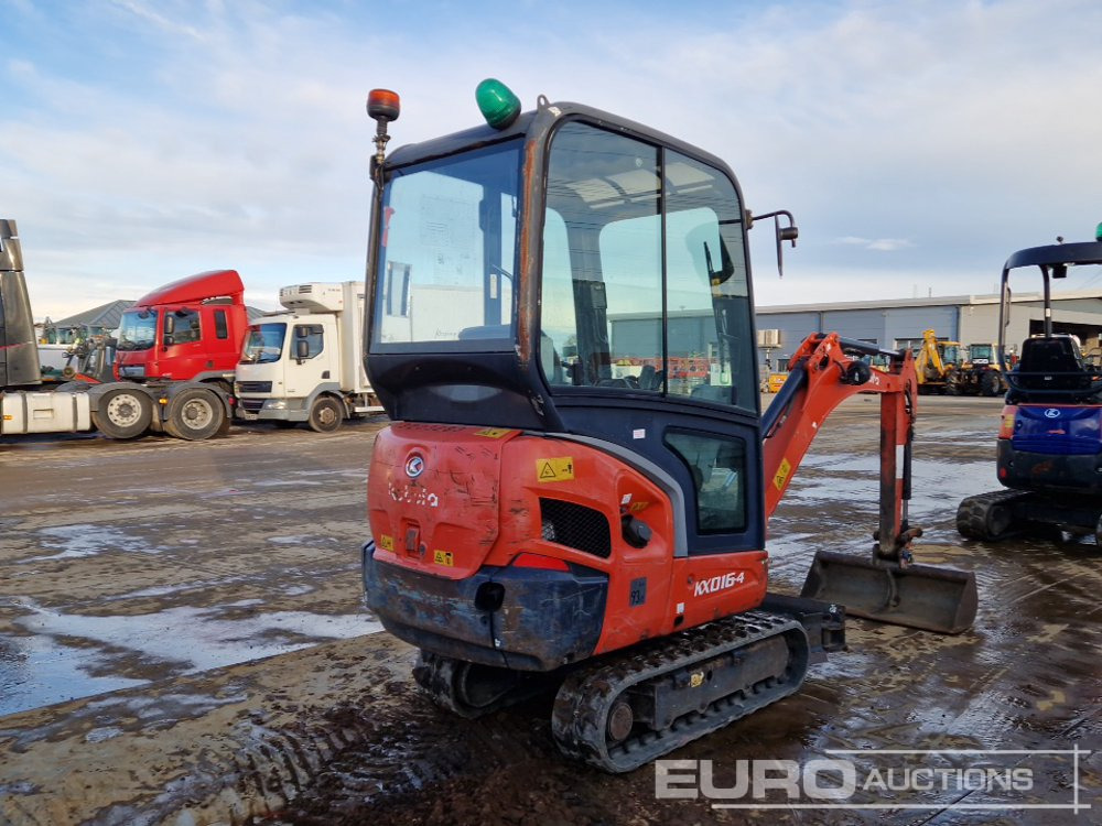 2014 Kubota KX016-4 - Mini escavadeira: foto 5 2014 Kubota KX016-4 - Mini escavadeira: foto 5