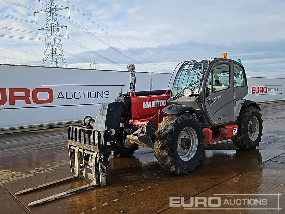 2014 Manitou MT1135 - Empilhador telescópico: foto 1 2014 Manitou MT1135 - Empilhador telescópico: foto 1