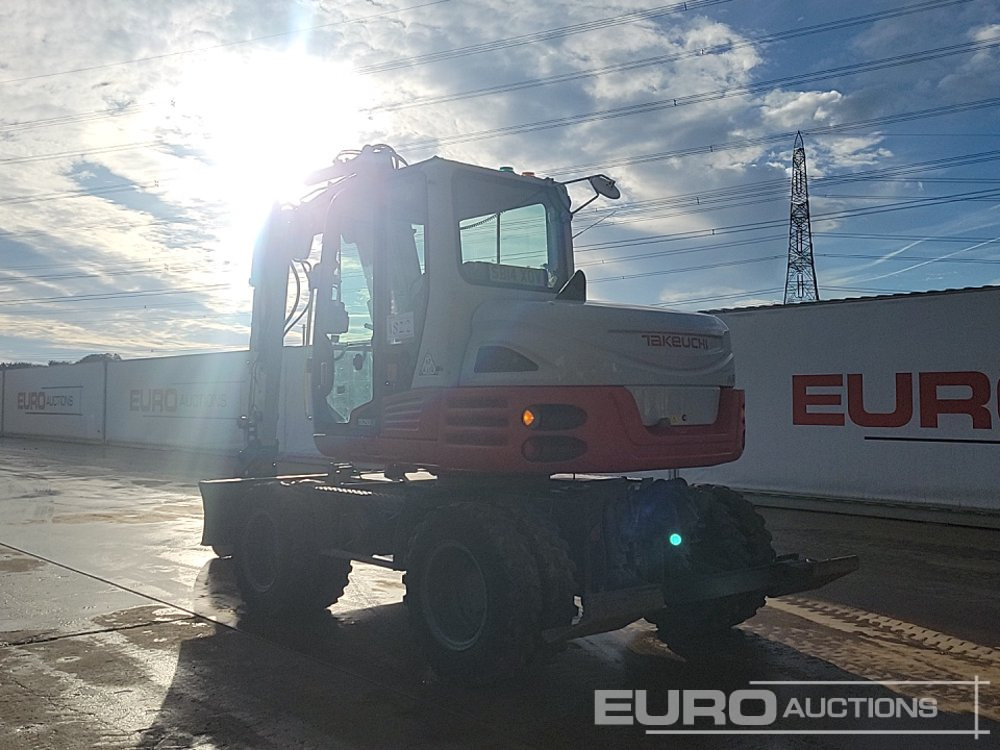 2014 Takeuchi TB295W - Escavadeira de rodas: foto 3 2014 Takeuchi TB295W - Escavadeira de rodas: foto 3